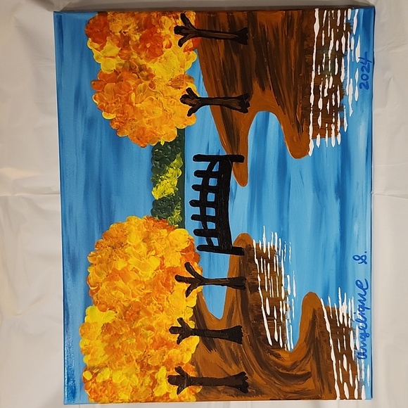 Hand Crafted Other - 📢📢SOLD📢📢Bridge on the Lake